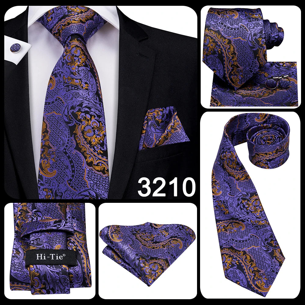 Silk Paisley Tie