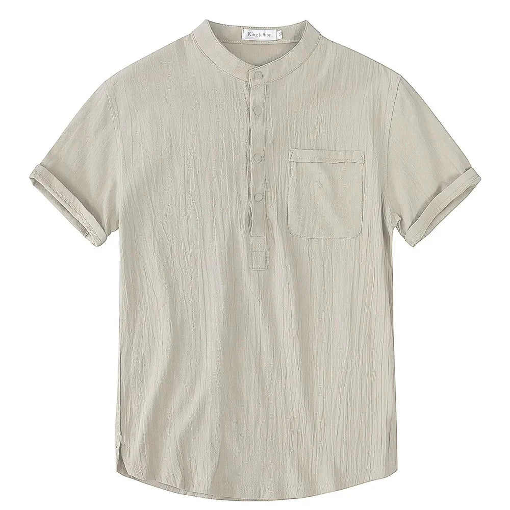 Men’s Cotton Linen T-Shirt