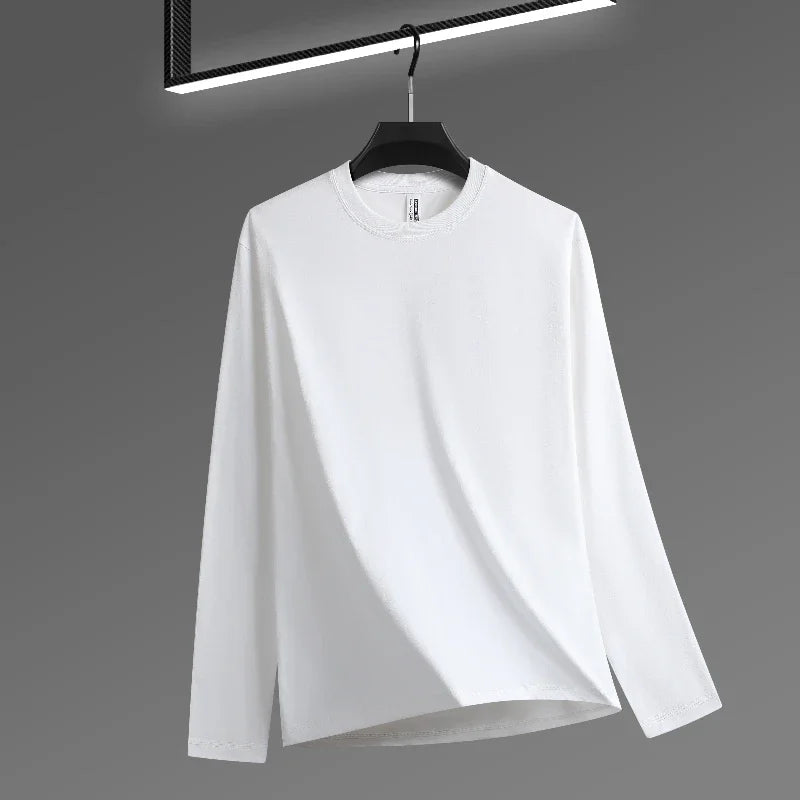 Men’s Cotton Long Sleeve T-Shirt