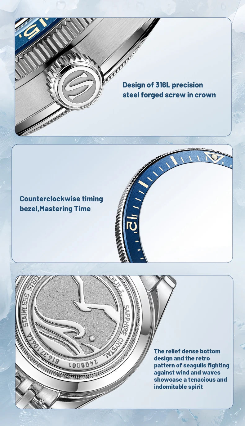 Men’s Luxury Mechanical Expedition Watch