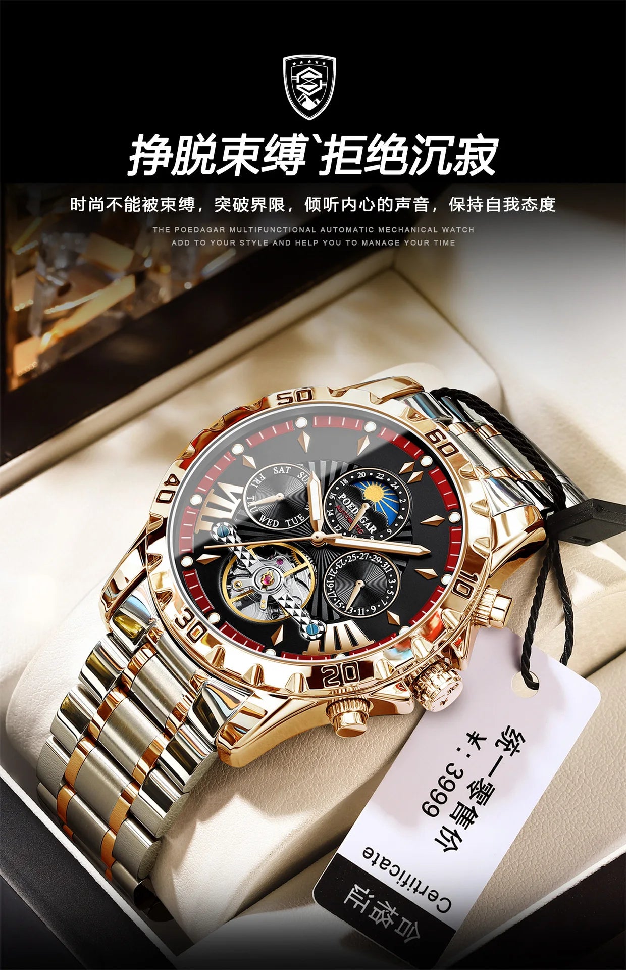 Elite Automatic Mechanical Watch