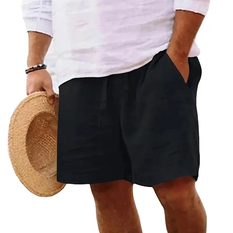 Men’s Cotton Linen Shorts