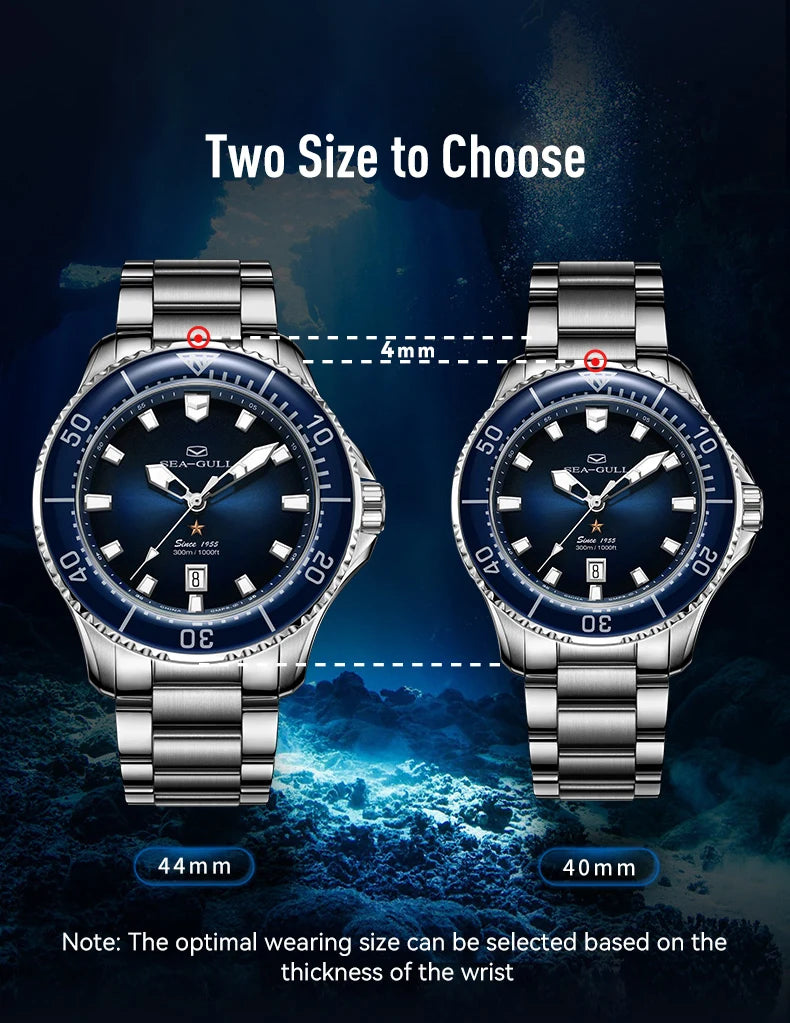 Ocean Series 40mm Automatic Diver’s Watch