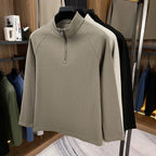 Classic Half-Zip Knit Sweater