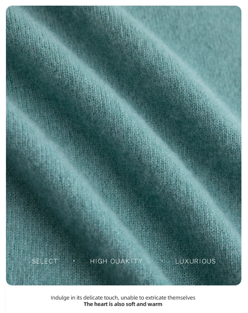 Merino Wool V-Neck Sweater