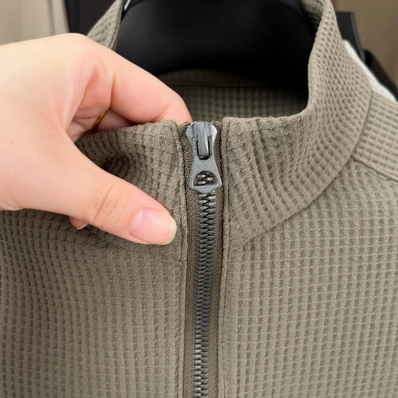 Classic Half-Zip Knit Sweater