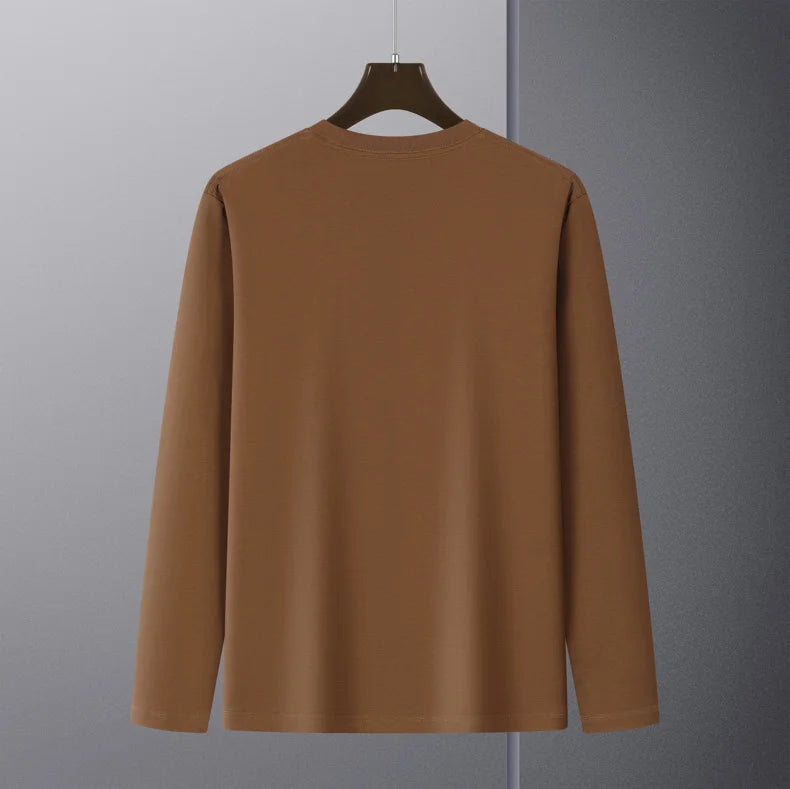 Men’s Cotton Long Sleeve T-Shirt