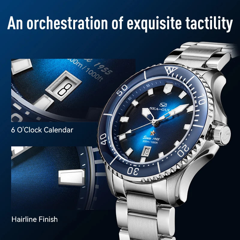 Ocean Series 40mm Automatic Diver’s Watch