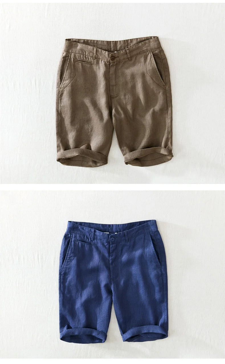 Men’s Linen Shorts