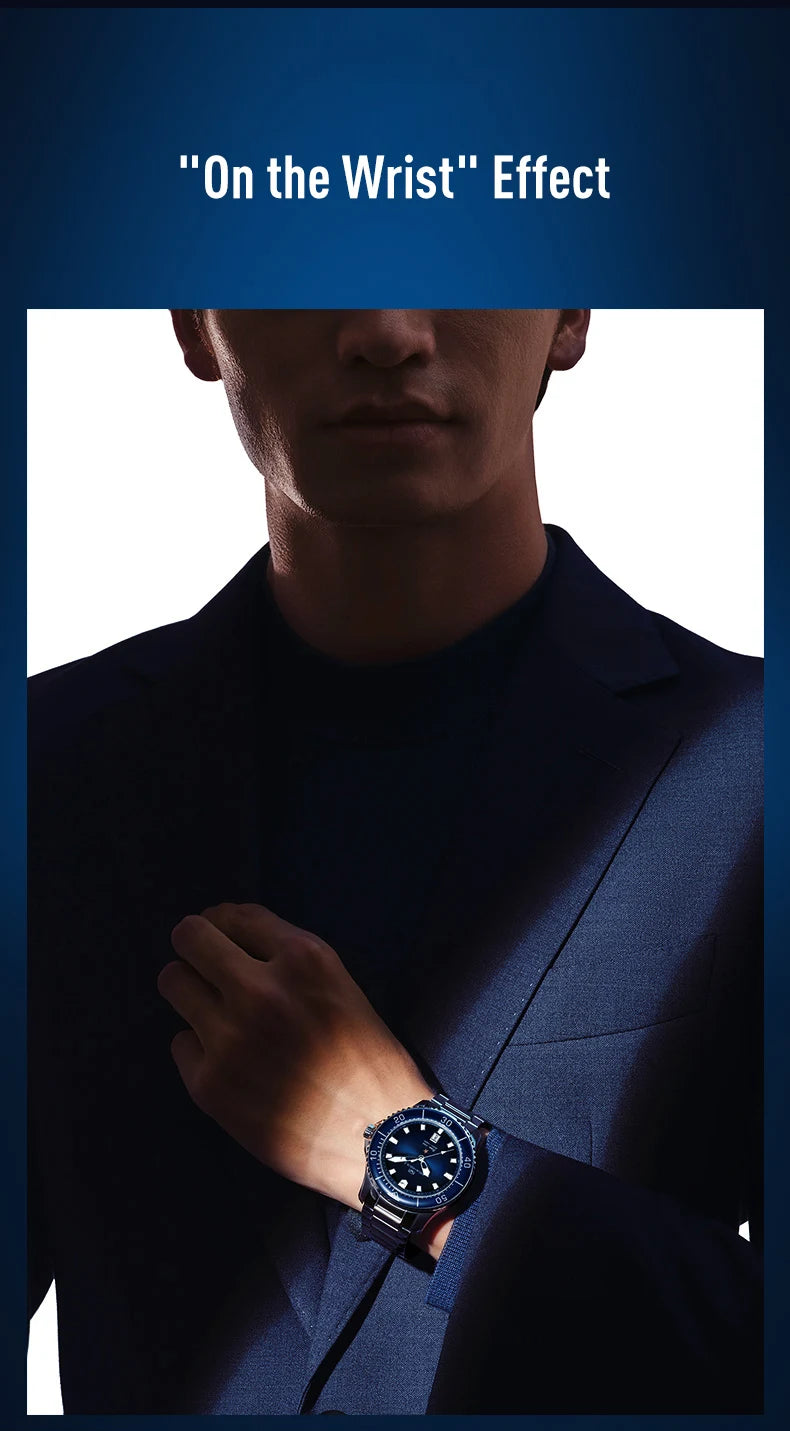 Ocean Series 40mm Automatic Diver’s Watch