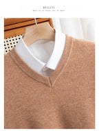 Merino Wool V-Neck Sweater