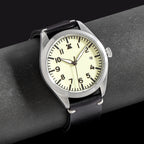 WWII Pilot Watch – German Flieger Aviator, Waterproof
