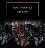 Men’s Full Crocodile Leather Wallet