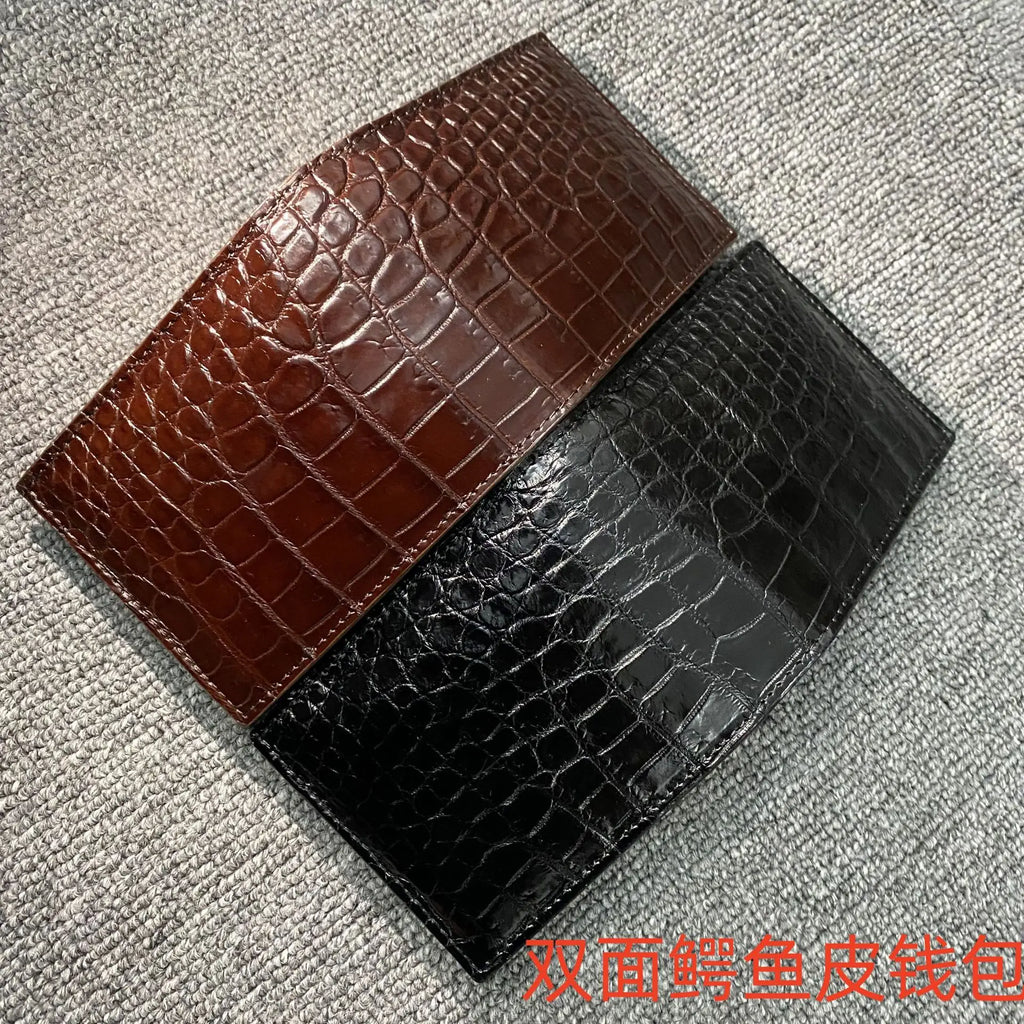 Men’s Full Crocodile Leather Wallet