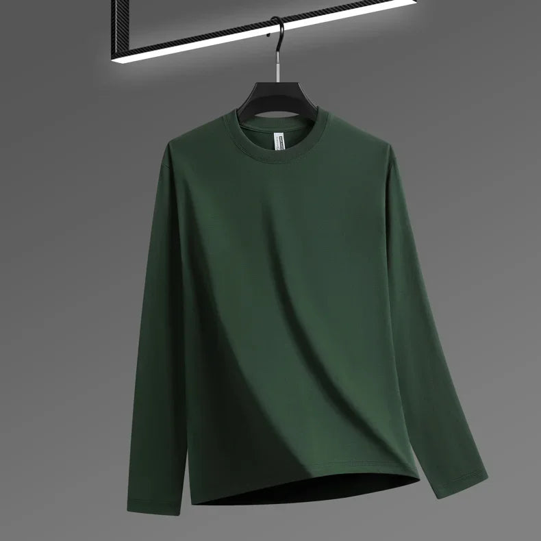 Men’s Cotton Long Sleeve T-Shirt