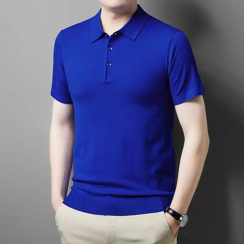 Merino Cashmere Polo Shirt
