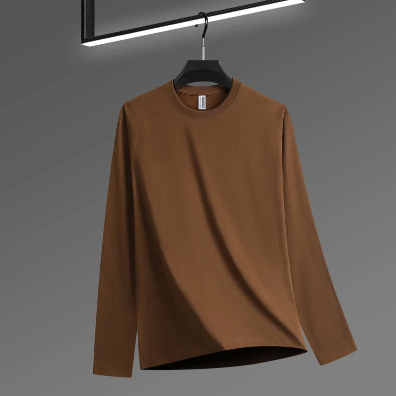 Men’s Cotton Long Sleeve T-Shirt