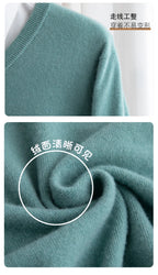 Merino Wool V-Neck Sweater