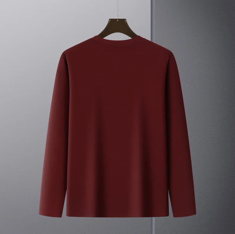 Men’s Cotton Long Sleeve T-Shirt