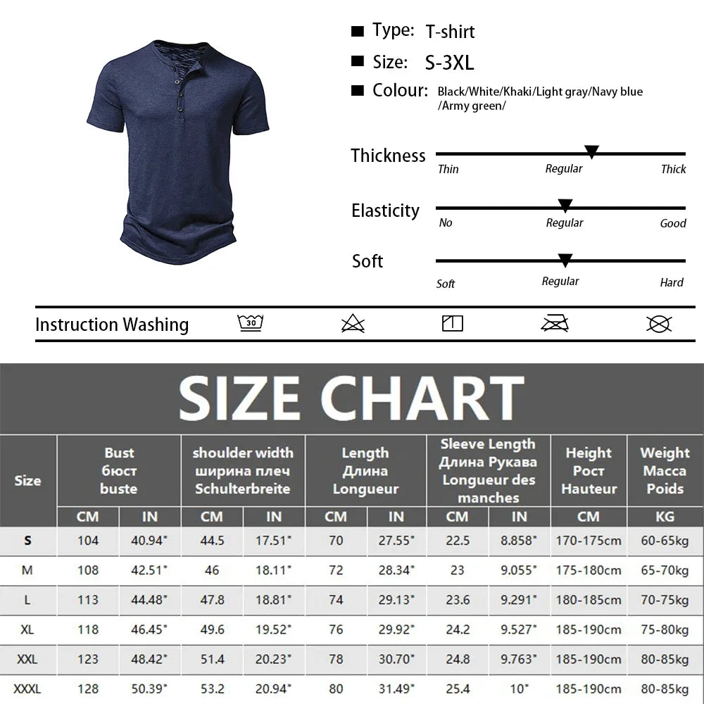Men’s Henley T-Shirt