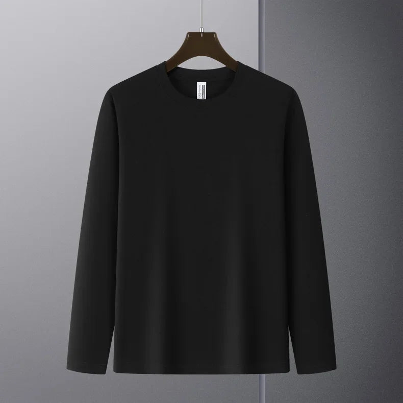 Men’s Cotton Long Sleeve T-Shirt