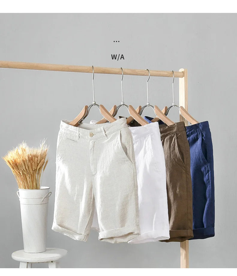 Men’s Linen Shorts