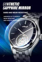 Men’s Flying Tourbillon Skeleton Watch
