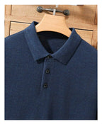 Merino Cashmere Polo Shirt