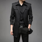 Men’s Long Trench Coat