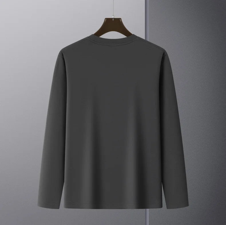 Men’s Cotton Long Sleeve T-Shirt