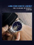 Men’s Flying Tourbillon Skeleton Watch