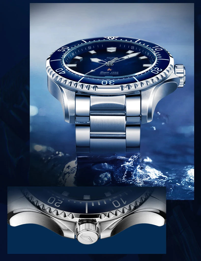 Ocean Series 40mm Automatic Diver’s Watch