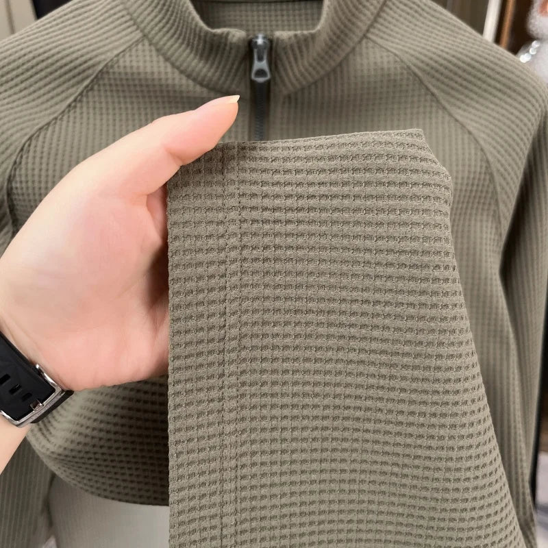 Classic Half-Zip Knit Sweater