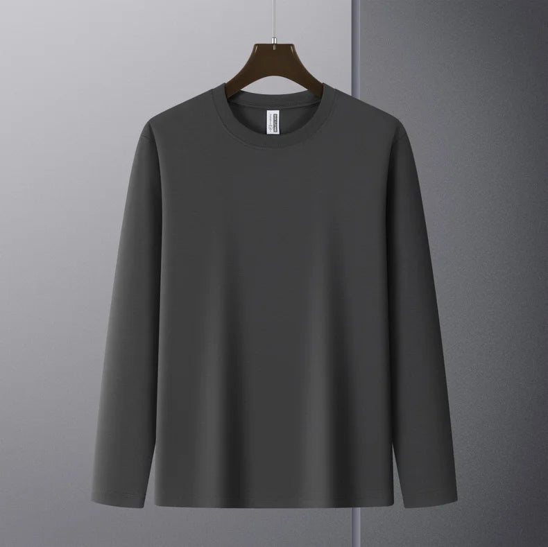 Men’s Cotton Long Sleeve T-Shirt
