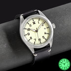 WWII Pilot Watch – German Flieger Aviator, Waterproof