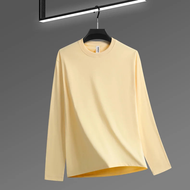 Men’s Cotton Long Sleeve T-Shirt