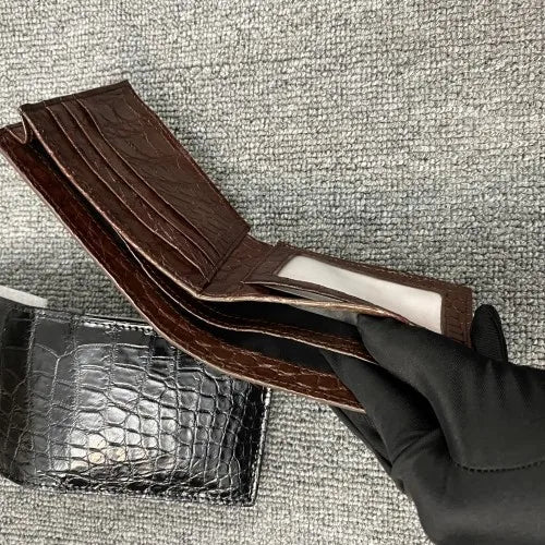 Men’s Full Crocodile Leather Wallet