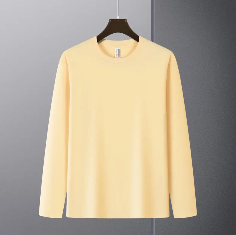 Men’s Cotton Long Sleeve T-Shirt
