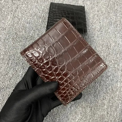 Men’s Full Crocodile Leather Wallet