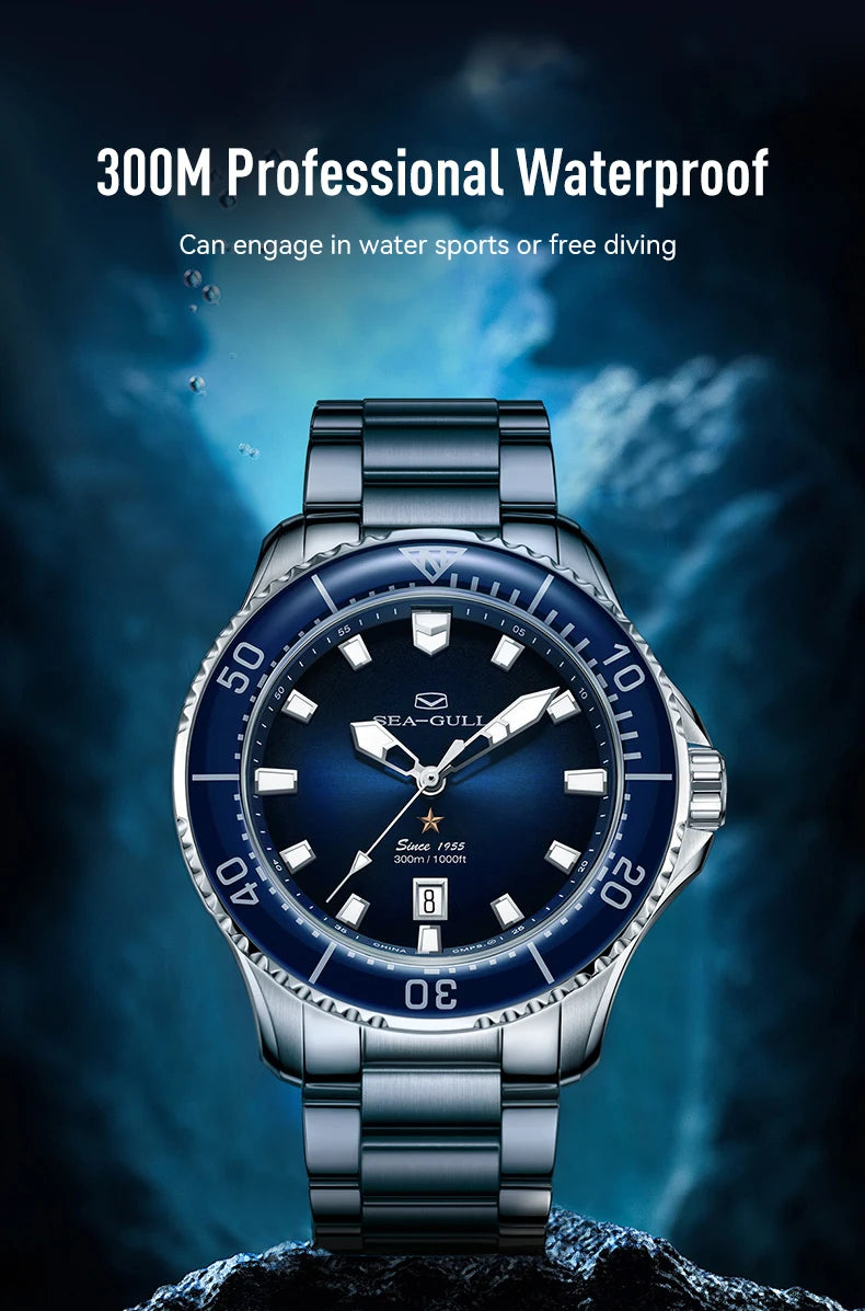 Ocean Series 40mm Automatic Diver’s Watch