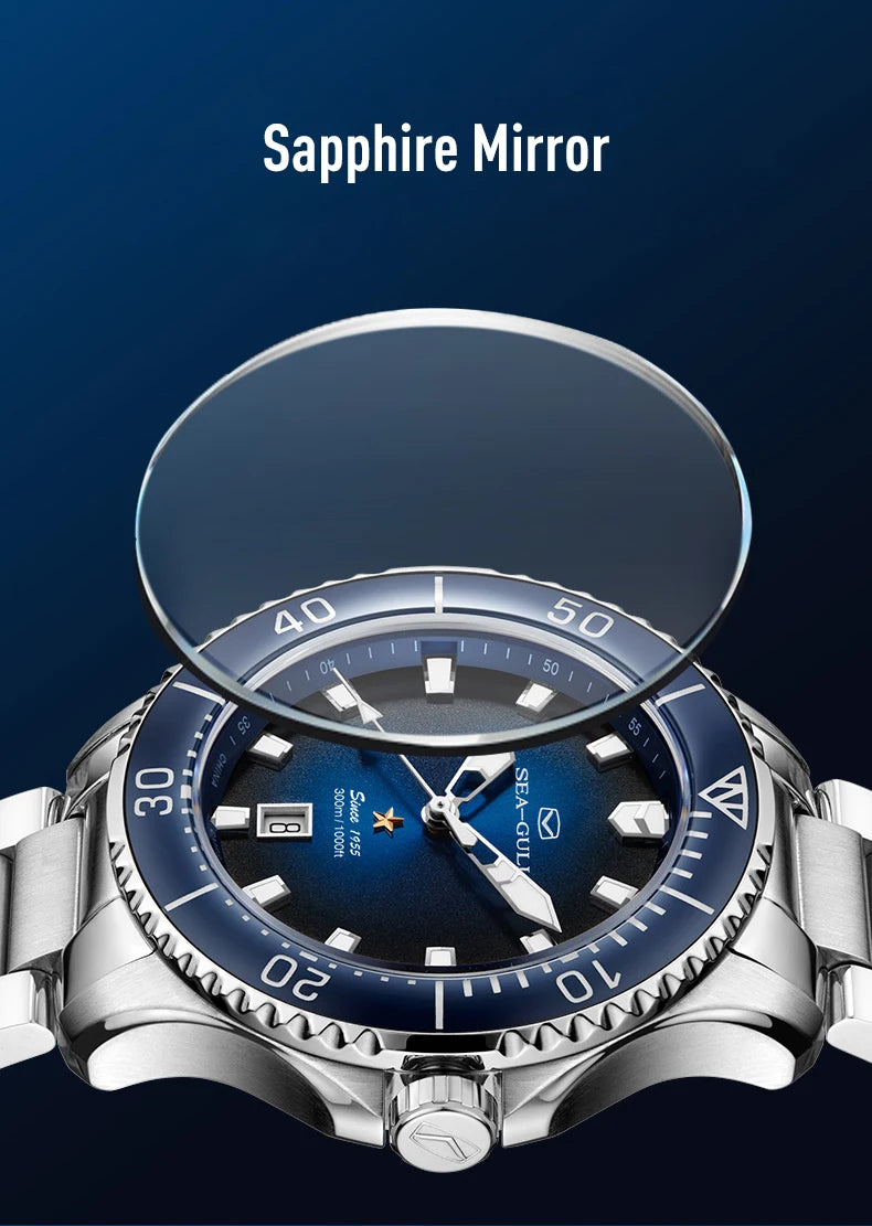 Ocean Series 40mm Automatic Diver’s Watch