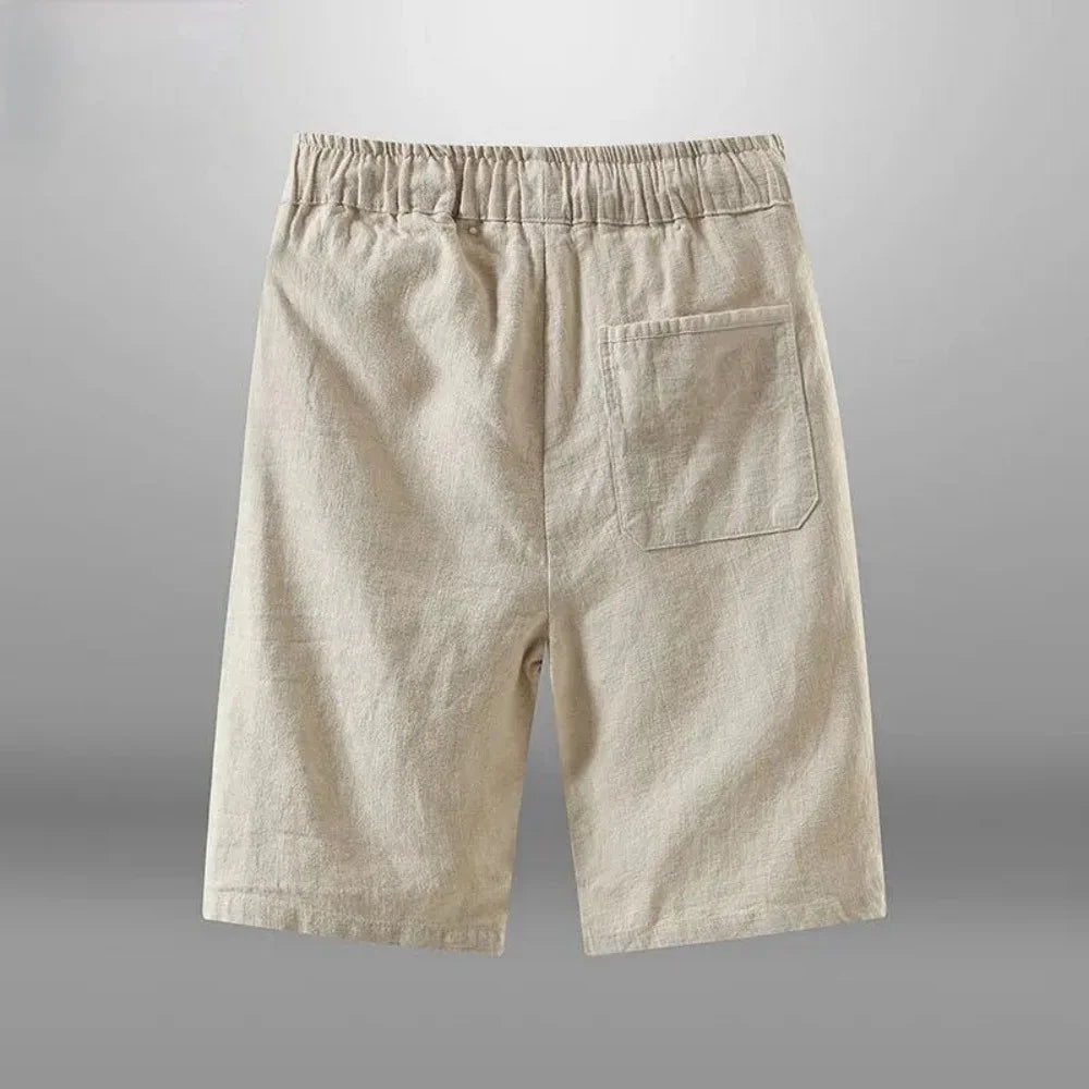 Men’s Cotton Linen Shorts