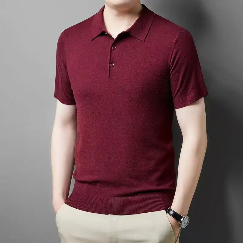 Merino Cashmere Polo Shirt