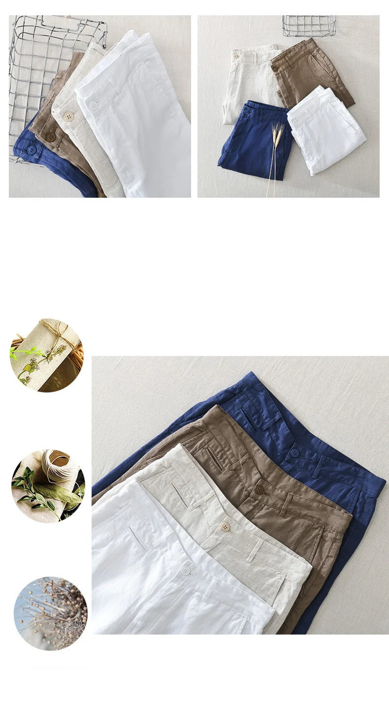 Men’s Linen Shorts