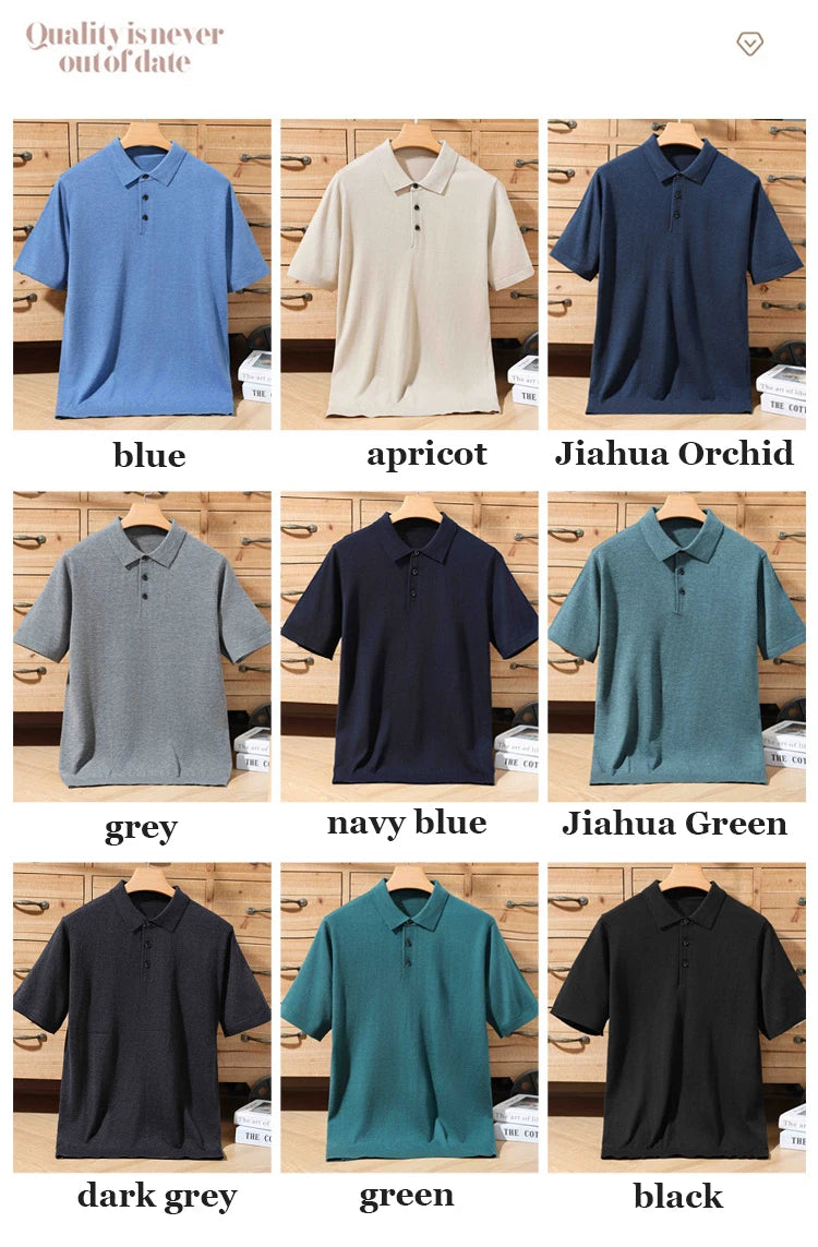 Merino Cashmere Polo Shirt