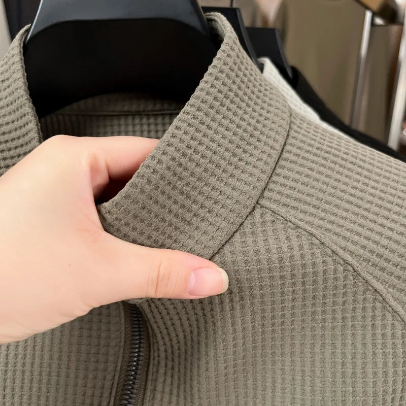 Classic Half-Zip Knit Sweater