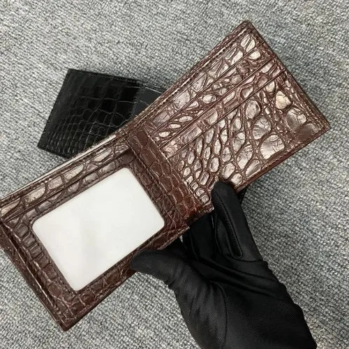 Men’s Full Crocodile Leather Wallet