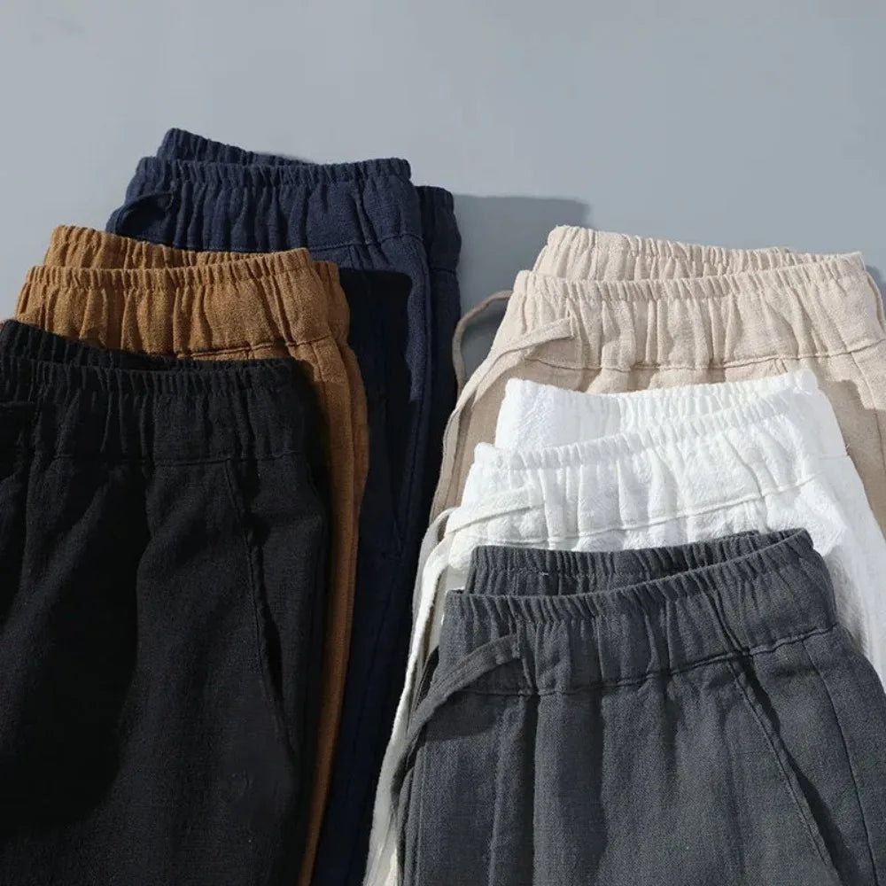Men’s Cotton Linen Shorts