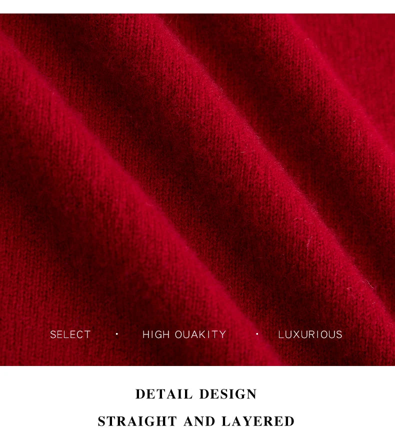 Merino Wool V-Neck Sweater