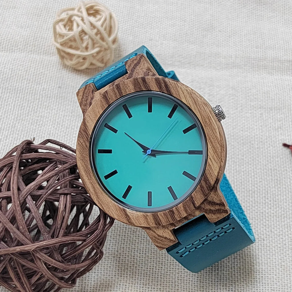Luxury Unisex Wooden Quartz Watch